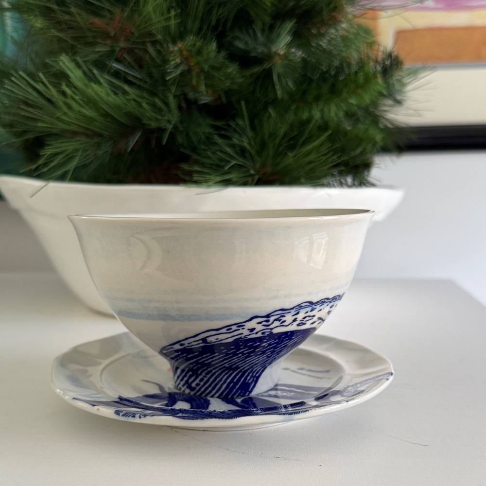 From the Deep Anthropologie Oversized Cup and Saucer - Picture 2 of 8